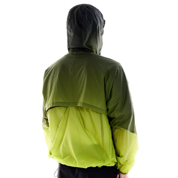 Purple Mountain Observatory Breeze Jacket Ombre Print Lime/Black - Parasol Store