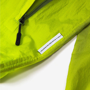 Purple Mountain Observatory Breeze Jacket Ombre Print Lime/Black - Parasol Store