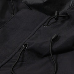 Purple Mountain Observatory Climate Hooded Jacket Black - Parasol Store