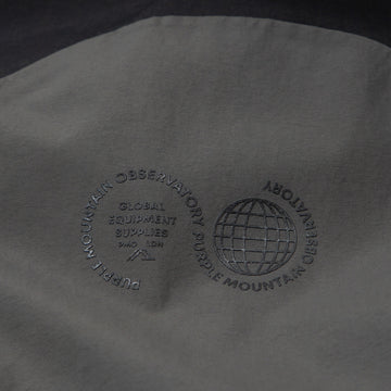 Purple Mountain Observatory Climate Hooded Jacket Black - Parasol Store