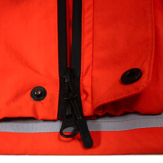 Purple Mountain Observatory Climate Hooded Jacket Orange - Parasol Store