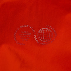 Purple Mountain Observatory Climate Hooded Jacket Orange - Parasol Store