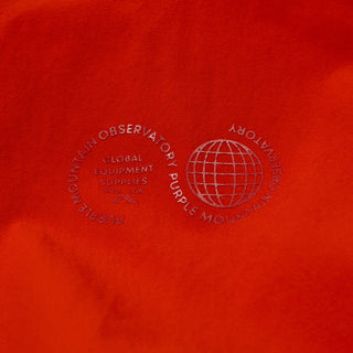 Purple Mountain Observatory Climate Hooded Jacket Orange - Parasol Store