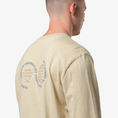 Purple Mountain Observatory Globe L/S Tee Cream - Parasol Store