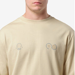 Purple Mountain Observatory Globe L/S Tee Cream - Parasol Store