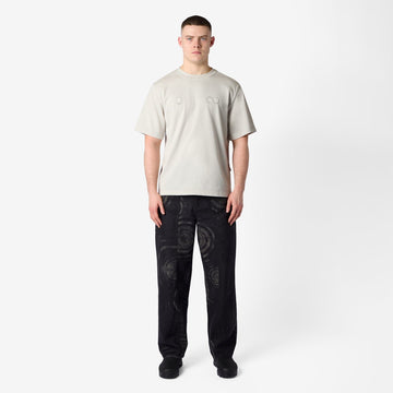 Purple Mountain Observatory Globe SS Tee Grey - Parasol Store