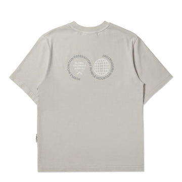 Purple Mountain Observatory Globe SS Tee Grey - Parasol Store