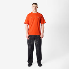 Purple Mountain Observatory Globe SS Tee Orange - Parasol Store
