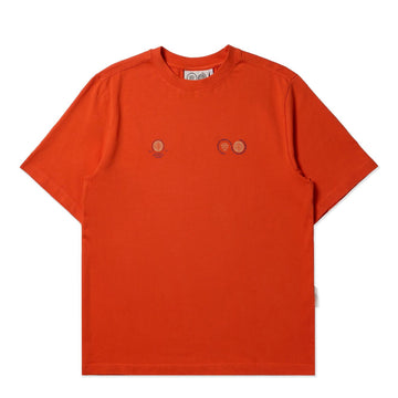 Purple Mountain Observatory Globe SS Tee Orange - Parasol Store