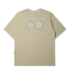 Purple Mountain Observatory Globe S/S Tee Sage / Purple Logo