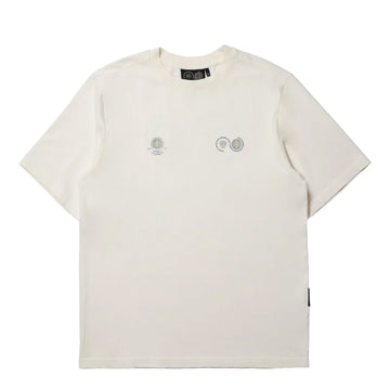Purple Mountain Observatory Globe S/S Tee White / Green / Blue Logo
