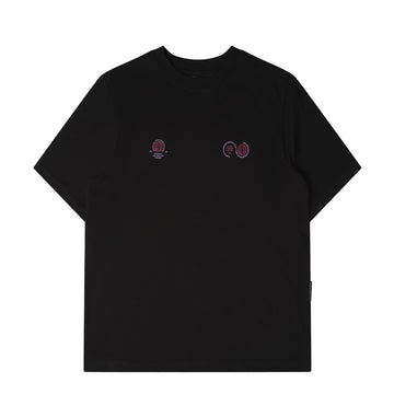 Purple Mountain Observatory Globe S/S Tee Black - Parasol Store