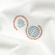 Purple Mountain Observatory Globe Tee White - Parasol Store