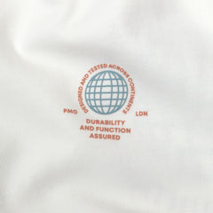 Purple Mountain Observatory Globe Tee White - Parasol Store
