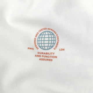 Purple Mountain Observatory Globe Tee White - Parasol Store