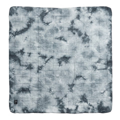 Purple Mountain Observatory Ice Dye Quilted Blanket Grey Tie Dye Purple Mountain Observatory