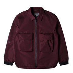 Purple Mountain Observatory L/S Climate Overshirt Jacket Wine - Parasol Store