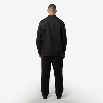 Purple Mountain Observatory L/S Trail Shirt Overshirt Black - Parasol Store