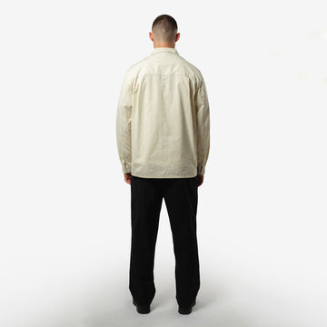 Purple Mountain Observatory L/S Trail Shirt Overshirt Cream - Parasol Store