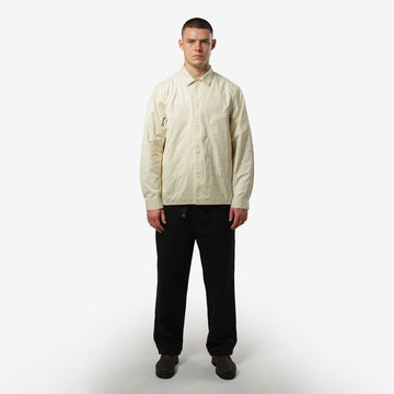 Purple Mountain Observatory L/S Trail Shirt Overshirt Cream - Parasol Store