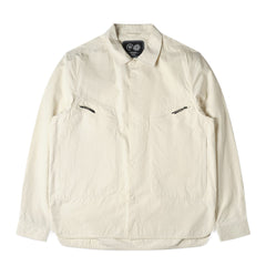 Purple Mountain Observatory L/S Trail Shirt Overshirt Cream - Parasol Store