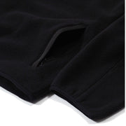 ​Purple Mountain Observatory Micro Fleece Cardigan Black 