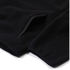 ​Purple Mountain Observatory Micro Fleece Cardigan Black