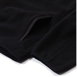 ​Purple Mountain Observatory Micro Fleece Cardigan Black 