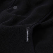 ​Purple Mountain Observatory Micro Fleece Cardigan Black 