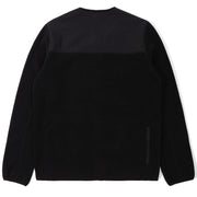 ​Purple Mountain Observatory Micro Fleece Cardigan Black 