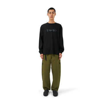 Purple Mountain Observatory Moons L/S Tee Black