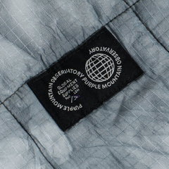 Purple Mountain Observatory Ice Dye Quilted Blanket Grey Tie Dye Purple Mountain Observatory