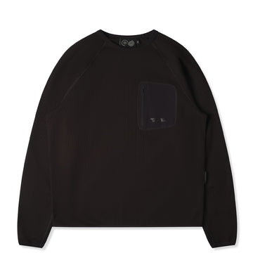 Purple Mountain Observatory Waffle L/S Tee Chocolate