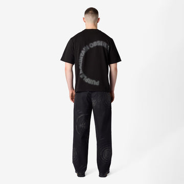 Purple Mountain Observatory PMO Orbital SS Tee Black - Parasol Store