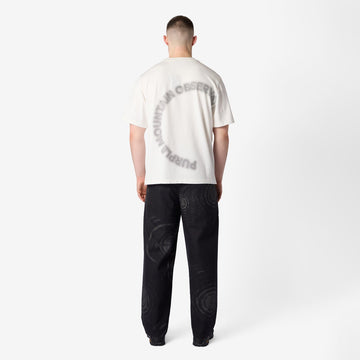 Purple Mountain Observatory PMO Orbital SS Tee White - Parasol Store