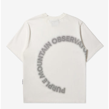 Purple Mountain Observatory PMO Orbital SS Tee White - Parasol Store