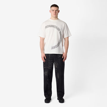 Purple Mountain Observatory PMO Orbital SS Tee White - Parasol Store