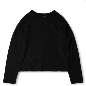 Purple Mountain Observatory Waffle L/S Tee Black