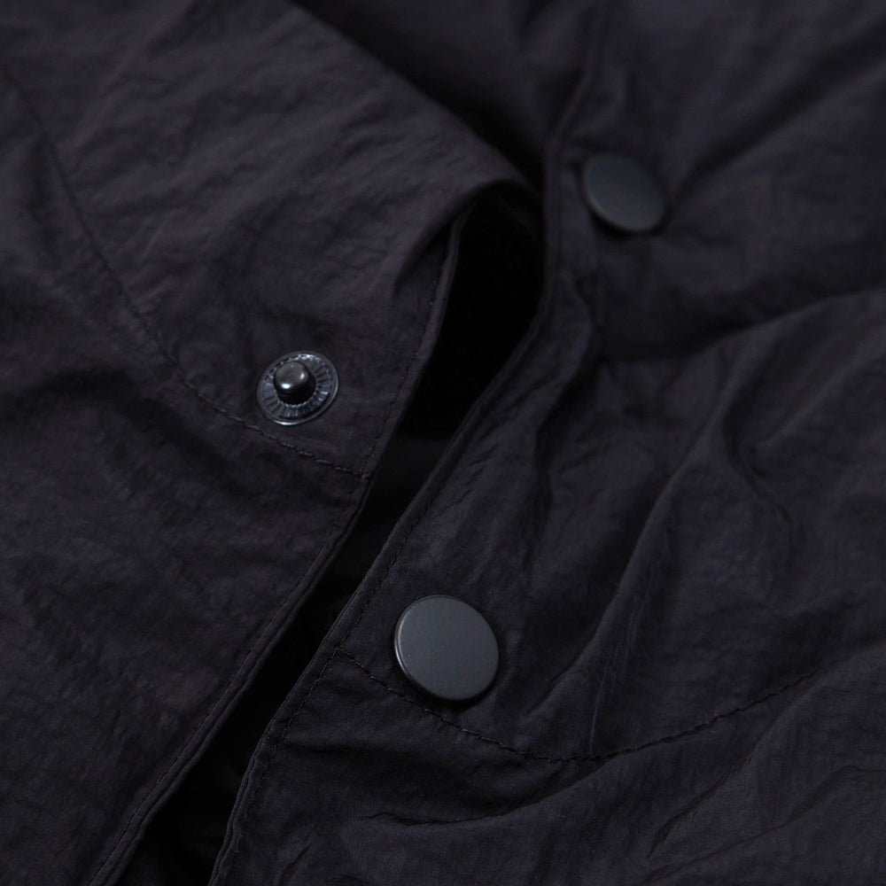 Purple Mountain Observatory Quilted Vest  Black Purple Mountain Observatory