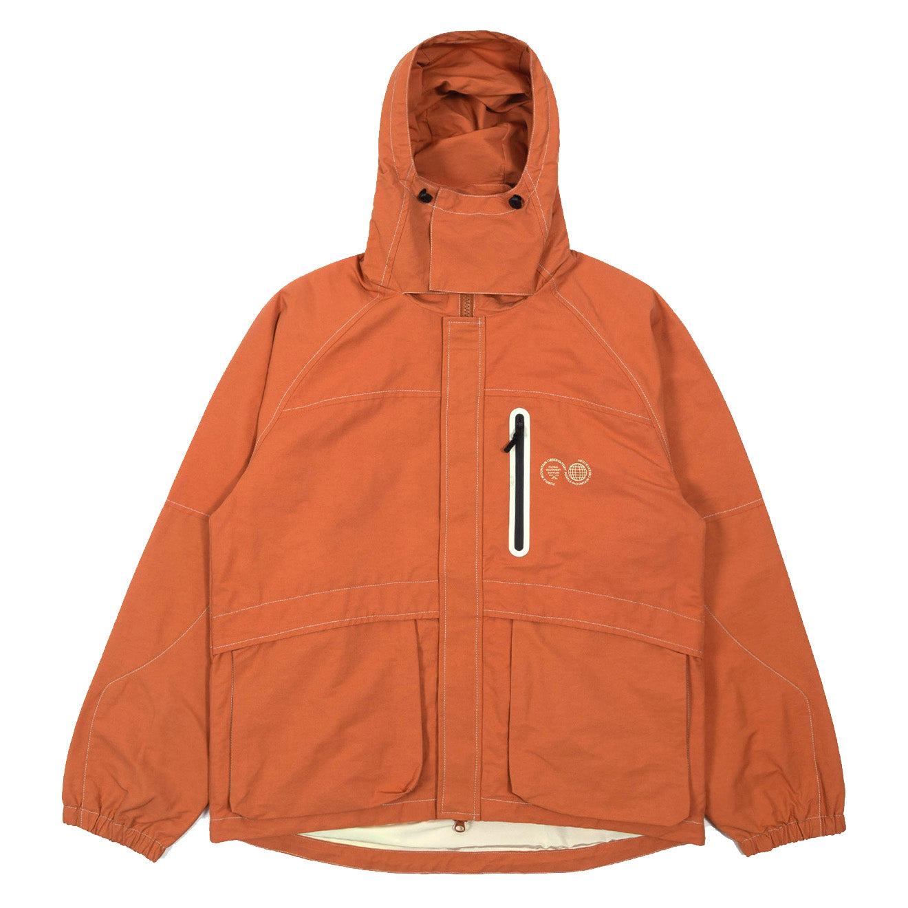 Purple Mountain Observatory Tokai Hooded Jacket Burnt Peach Parasol Store