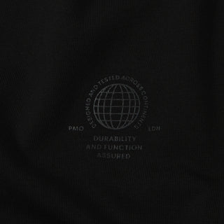 Purple Mountain Observatory Tonal Logo S/S Tee Black - Parasol Store