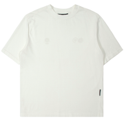 Purple Mountain Observatory Tonal Logo S/S Tee White - Parasol Store
