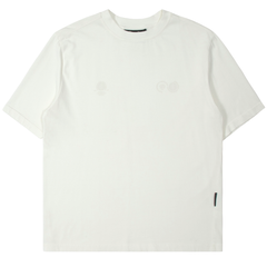 Purple Mountain Observatory Tonal Logo S/S Tee White - Parasol Store
