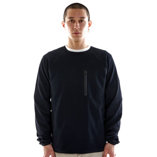Purple Mountain Observatory Waffle L/S Tee Black - Parasol Store