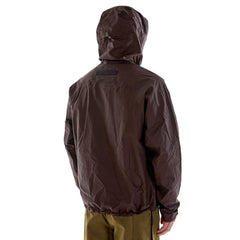 Purple Mountain Observatory Waxed Cygnus Jacket Terranova Burgundy - Parasol Store