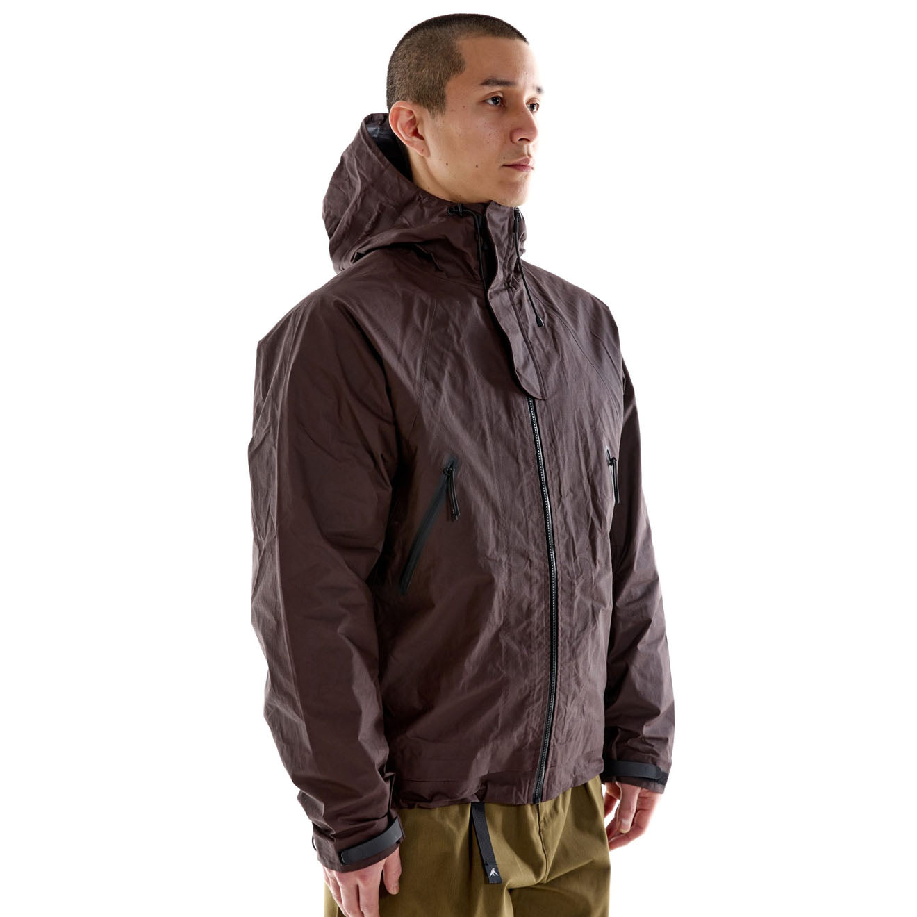 Purple Mountain Observatory Waxed Cygnus Jacket Terranova Burgundy - Parasol Store