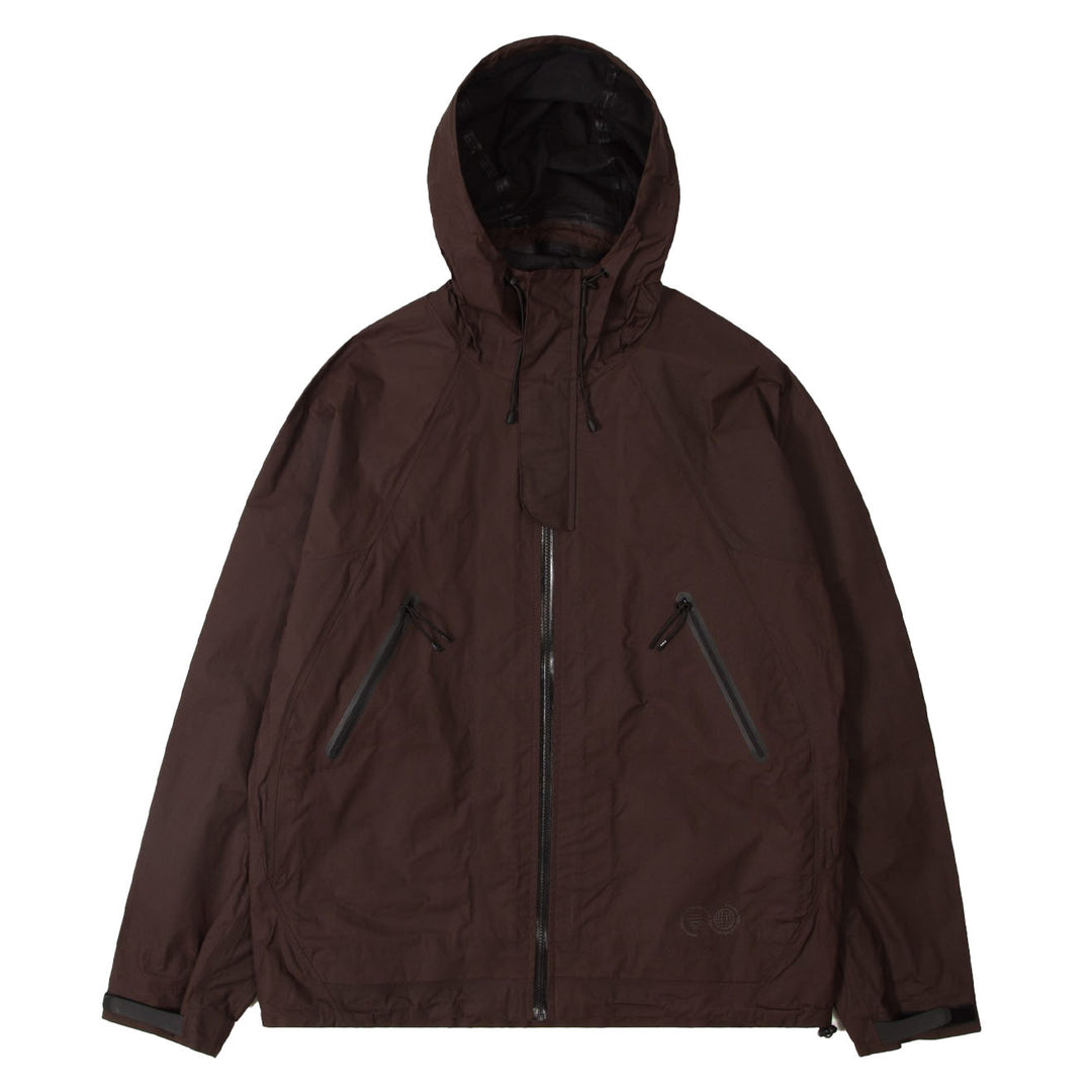 Purple Mountain Observatory Waxed Cygnus Jacket Terranova Burgundy - Parasol Store