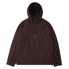 Purple Mountain Observatory Waxed Cygnus Jacket Terranova Burgundy - Parasol Store
