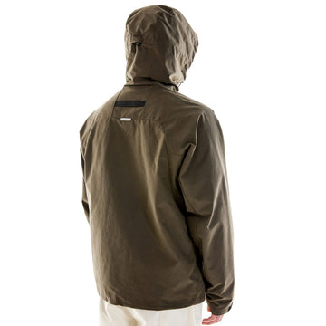 Purple Mountain Observatory Waxed Cygnus Jacket Washwax Khaki - Parasol Store