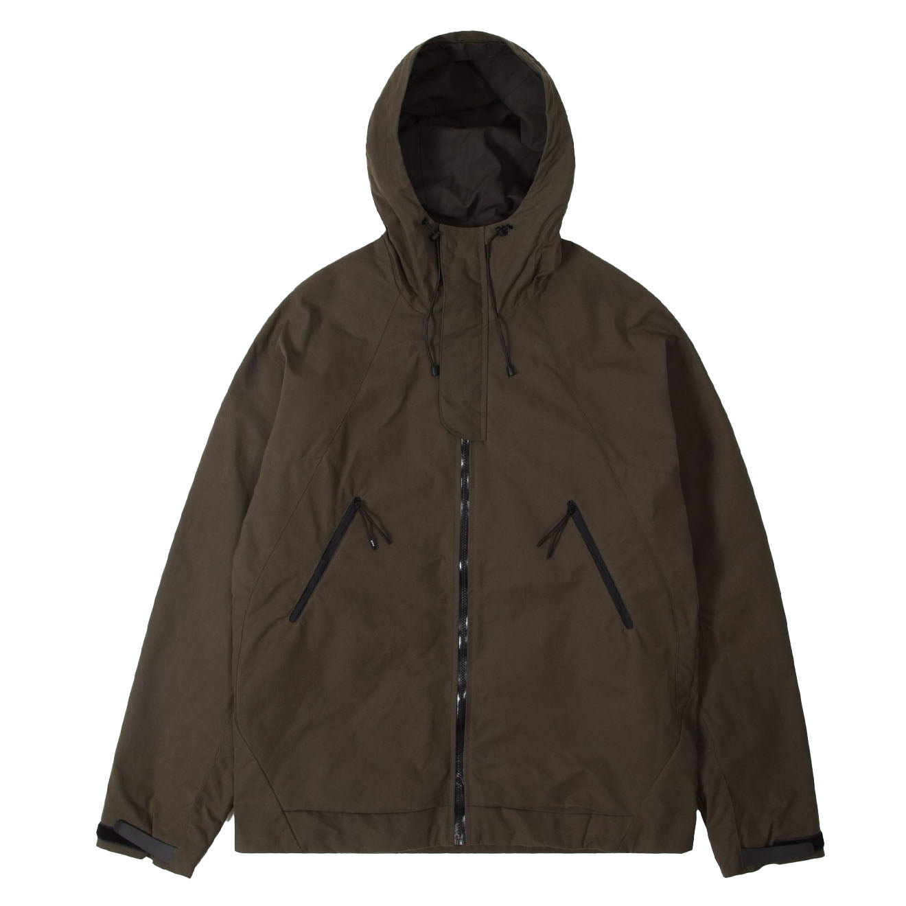 Purple Mountain Observatory Waxed Cygnus Jacket Washwax Khaki - Parasol Store
